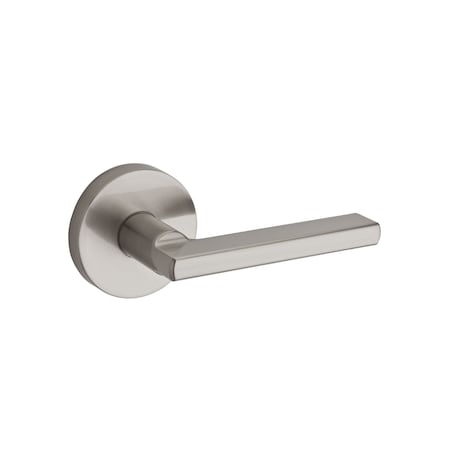 Kwikset Halifax Lever with Round Rose Interior Dummy Handleset Trim Satin Nickel Finish 968HFLRDT-15